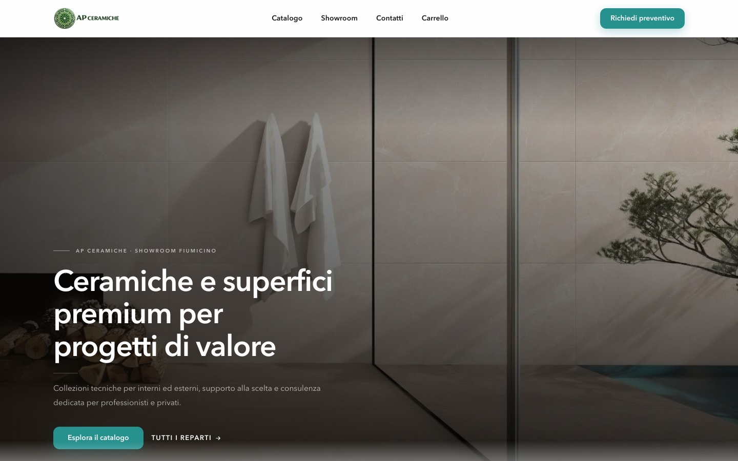 Sito Federico website preview